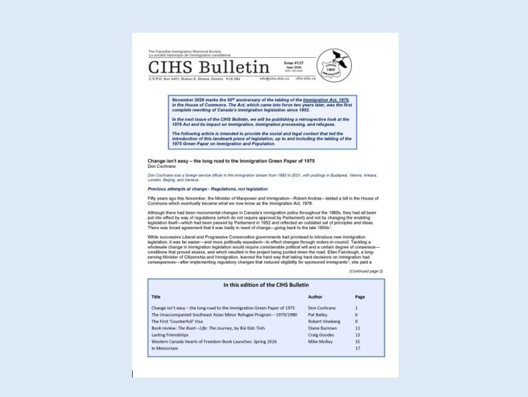 Bulletin 115 – June 2026